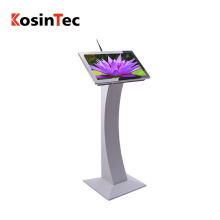 Wall mounted touch screen computer advertising display lcd